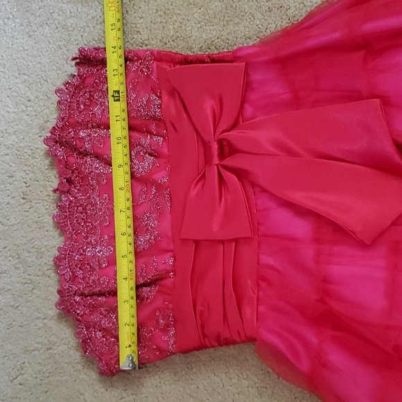 Fuchsia prom dress - Picture 11 of 12